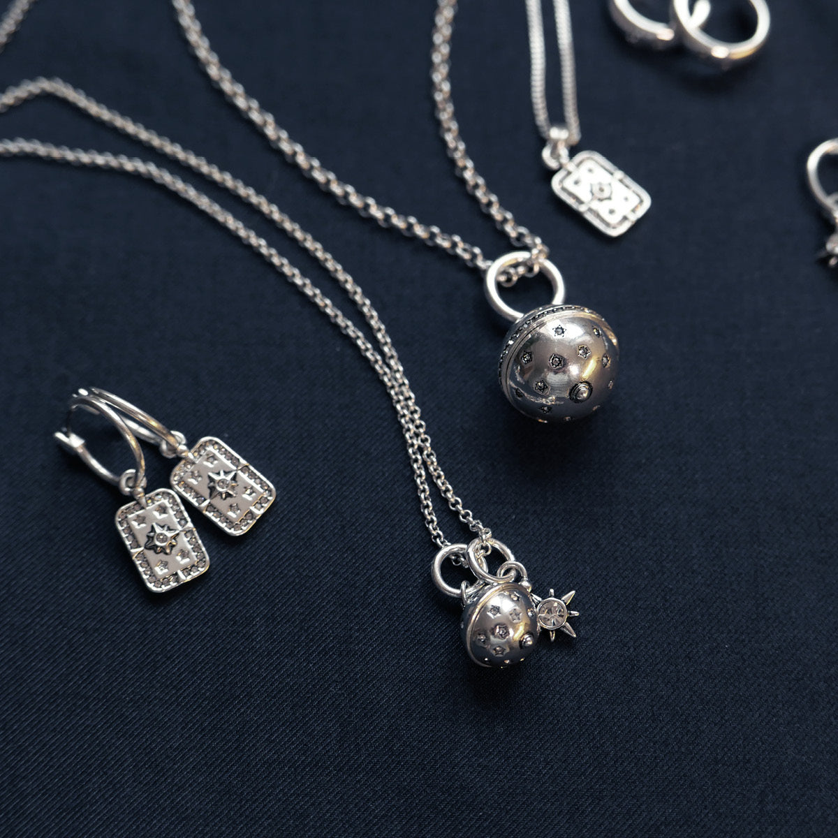 Astro Long Chain Silver by A&C Oslo