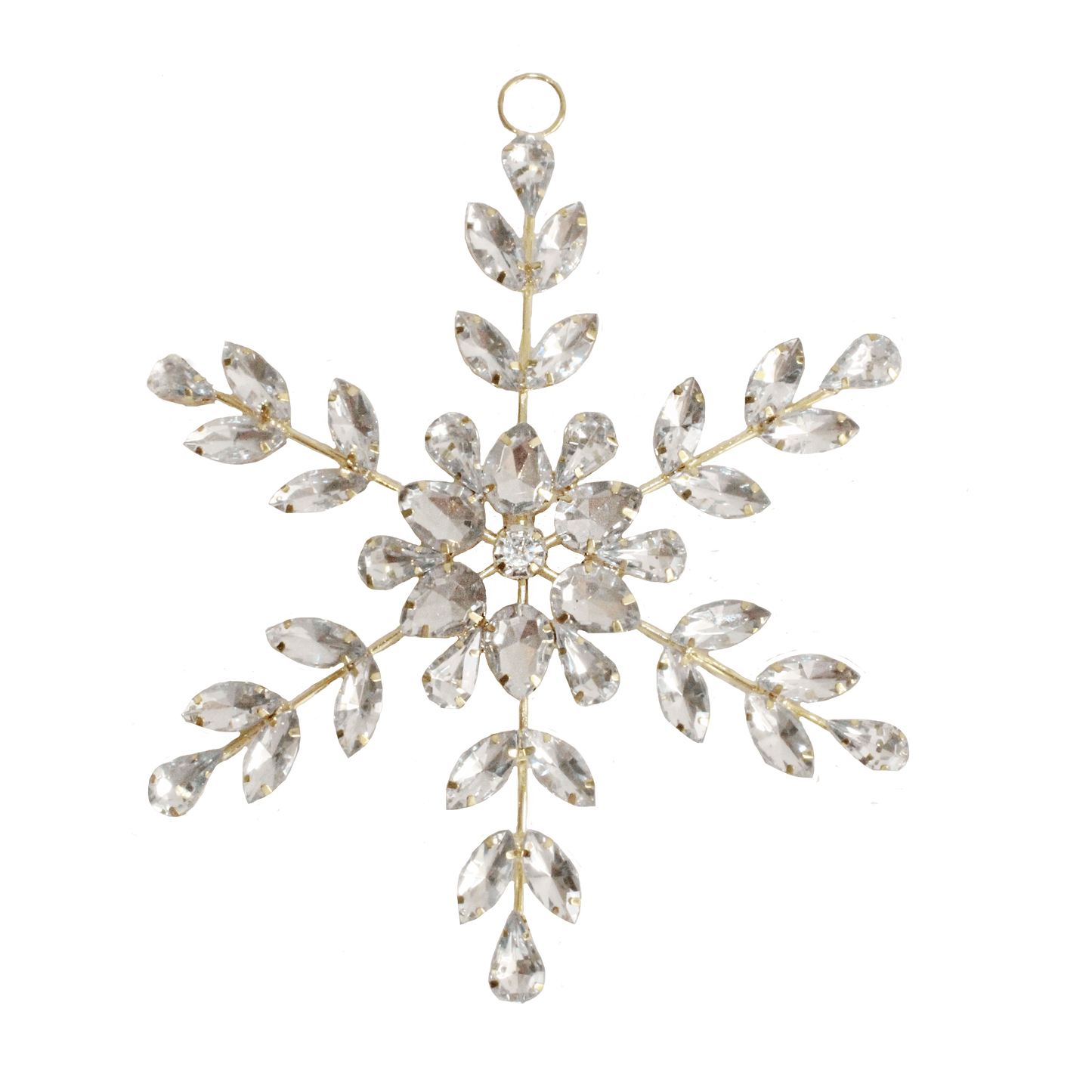 Snowflake Christmas Decoration Gold