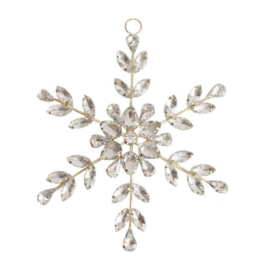 Snowflake Christmas Decoration Gold