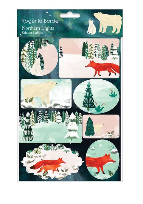 Roger la Borde Christmas Stickers