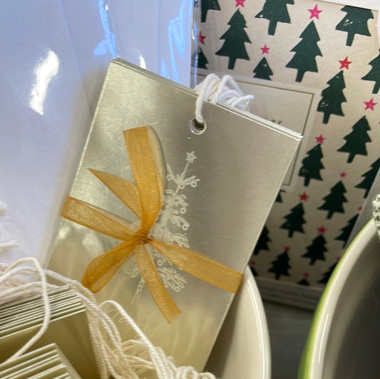 Gold Christmas Gift Tags