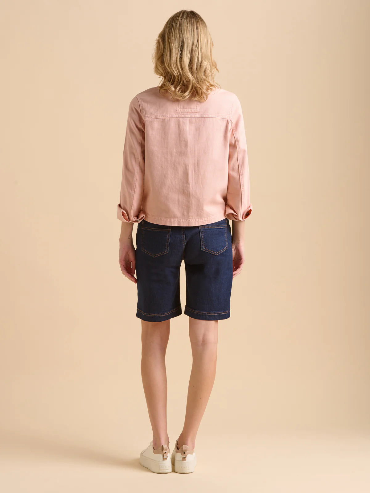 Brakeburn Frill Neck Denim Jacket