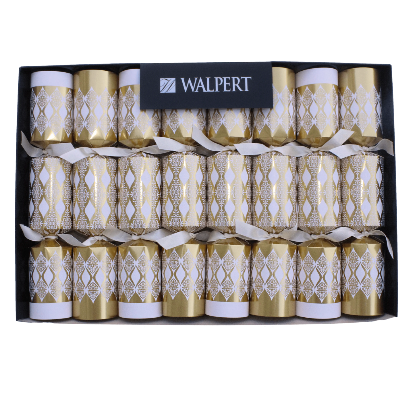 Christmas Cracker - White and Gold