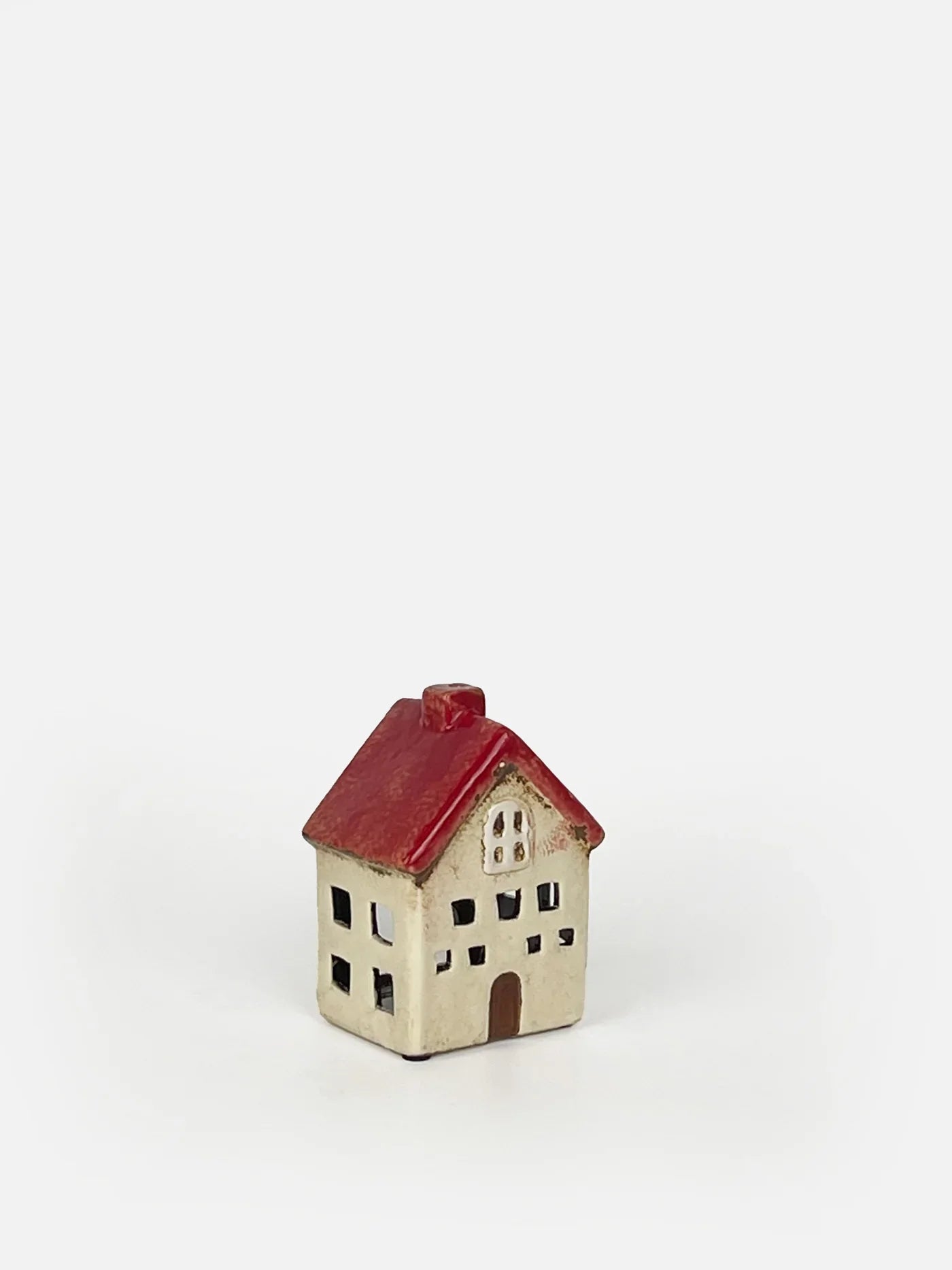 Alsace Tea Light Villa Red White