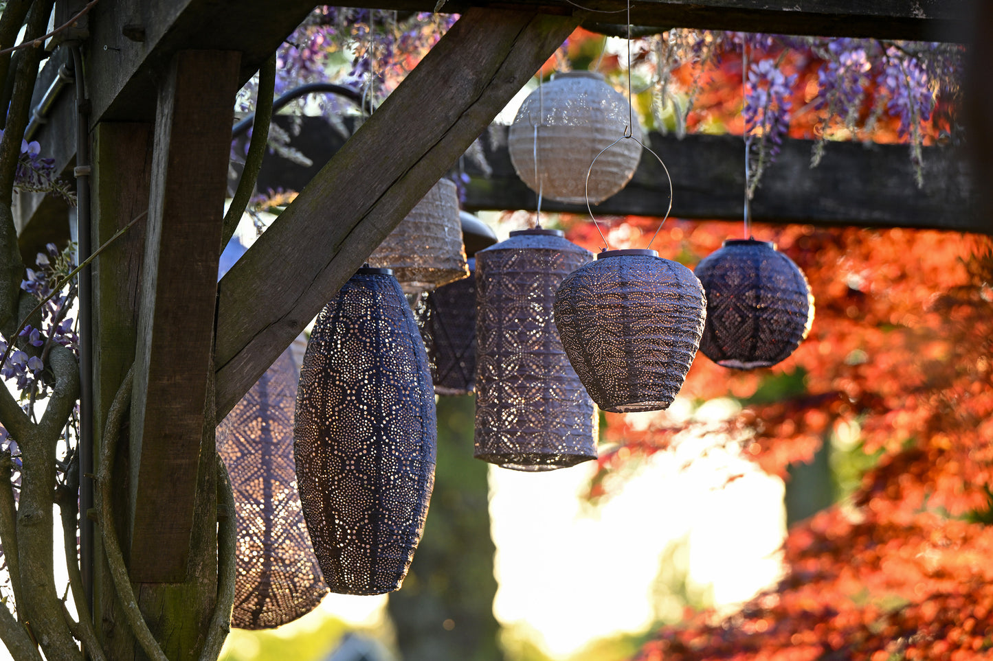 Lumiz Lantern Long Oval 20cm Future dusk Bazaar