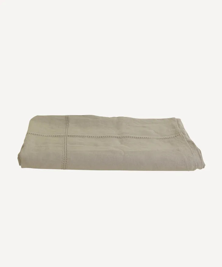 Sand Queen Emilie Linen Duvet Cover by French Country Collections
