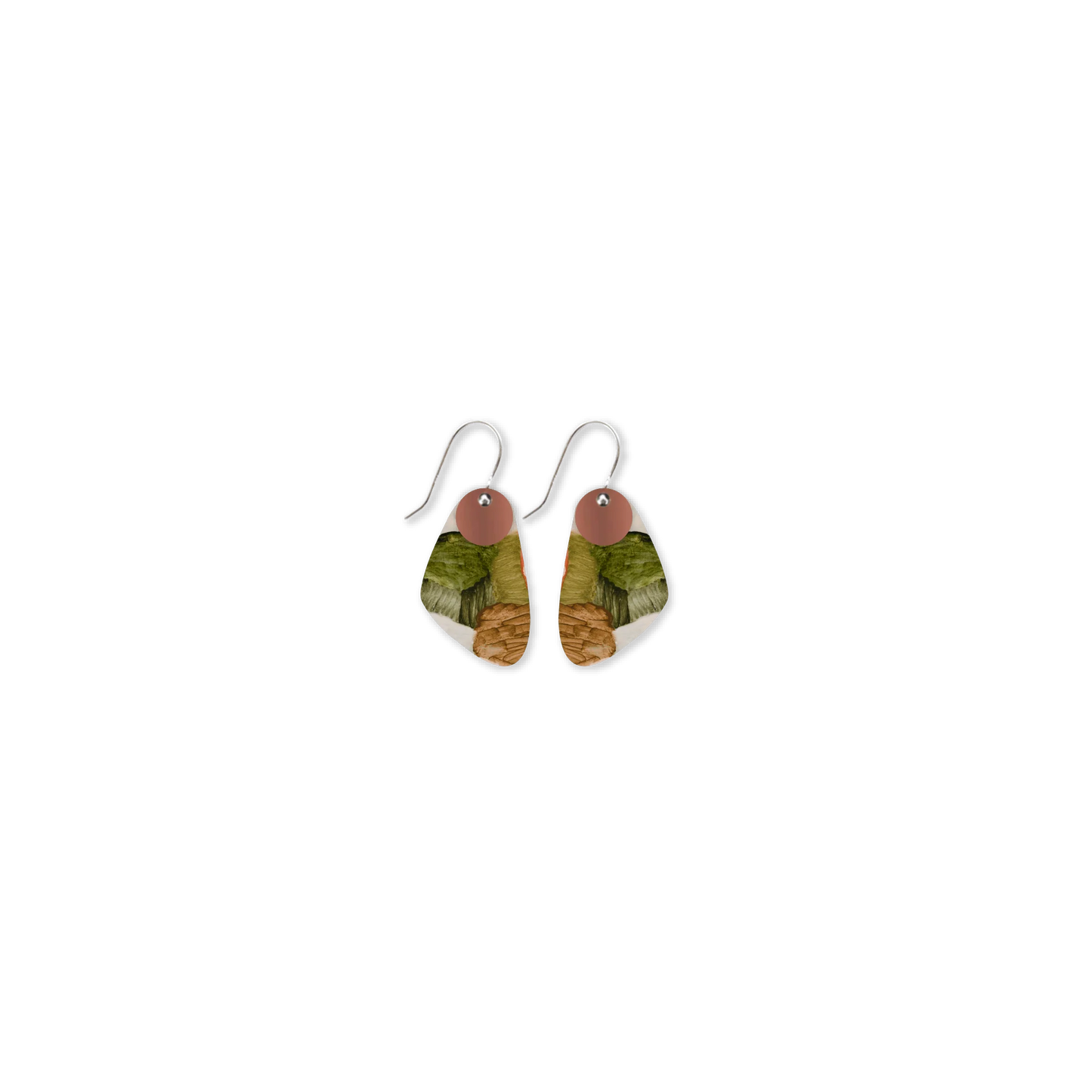 Kiasman Layered Pippi Drop Earrings