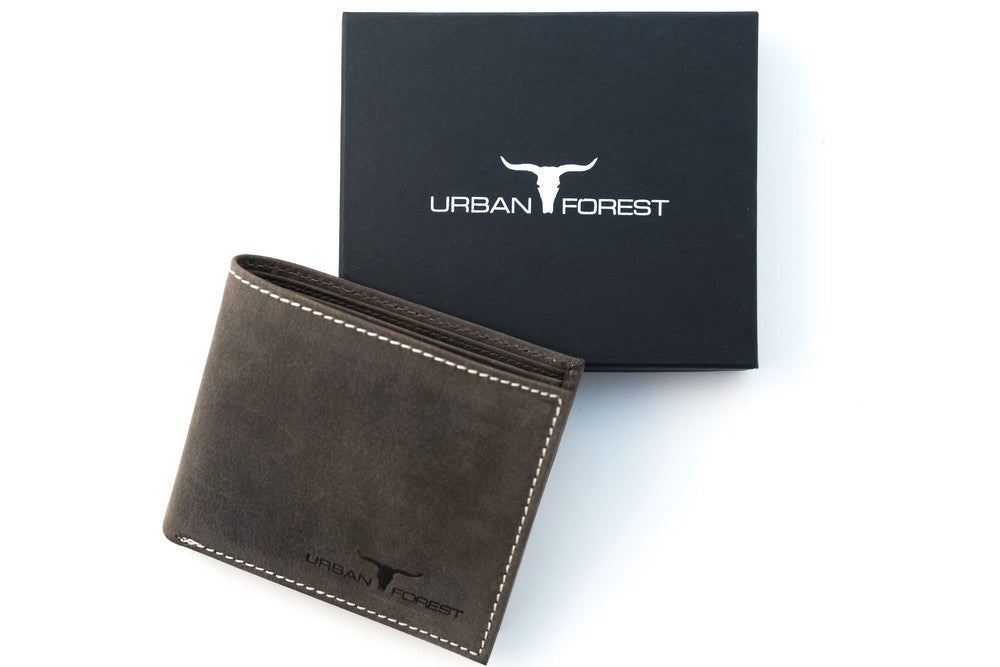 Logan Leather Wallet - Blue