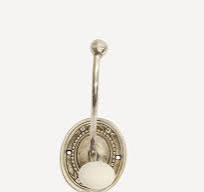 Silver Circle Hooks by French Country Collections