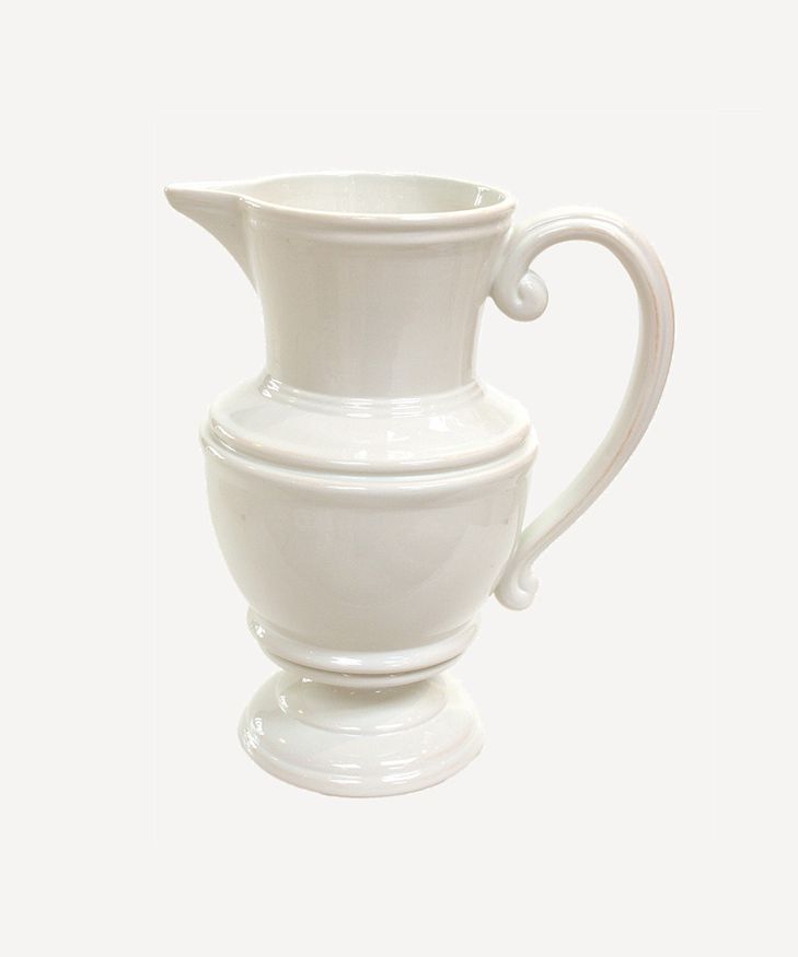 French Country White Jug Large