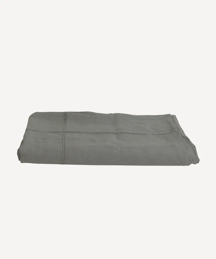 Fog King Emilie Linen Duvet Cover by French Country Collections
