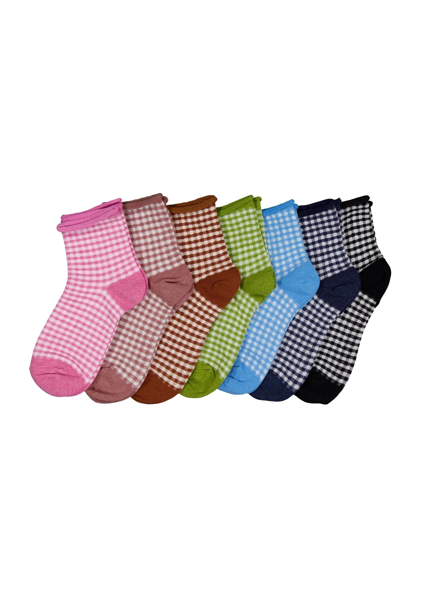Olga de Polga Gingham Socks