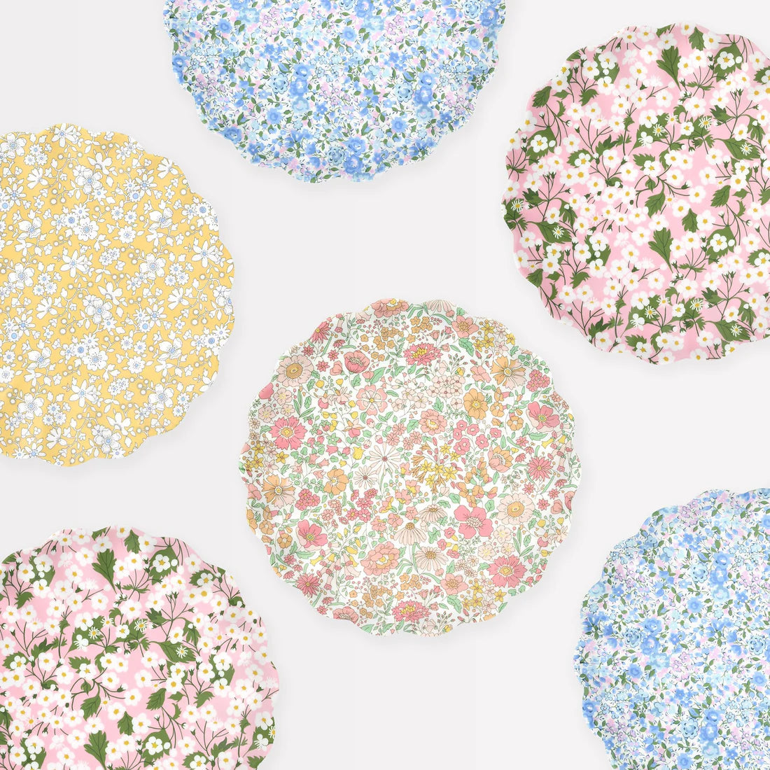 Meri Meri x Liberty Melamine Plates Large
