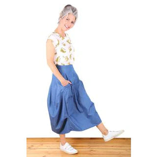 Olga de Polga- Milwaukee Le Studio Skirt in Denim