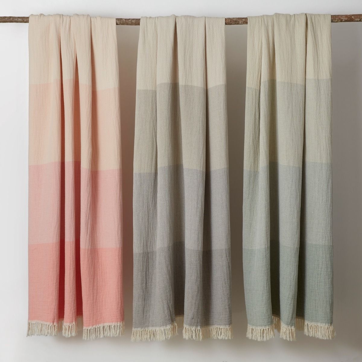Baksana Mirela Throw - Green