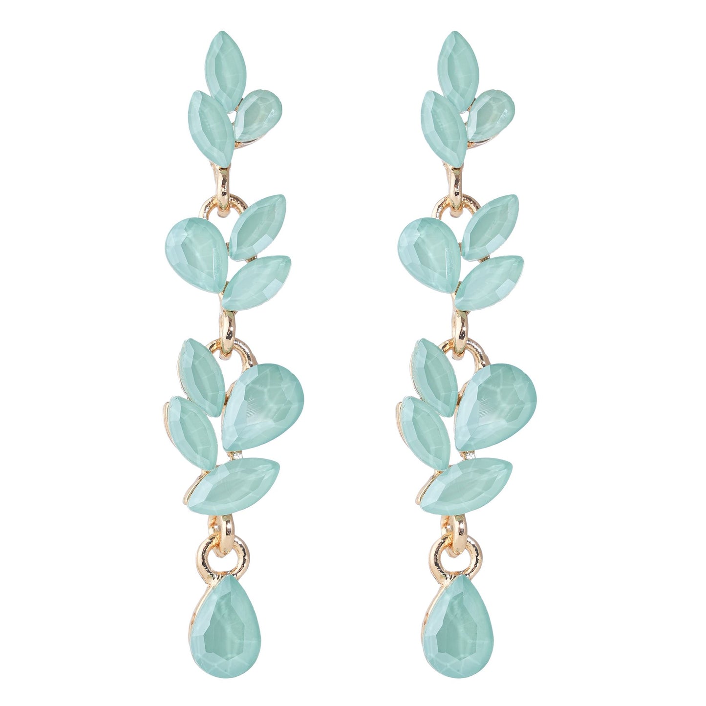 Vine Earrings Green