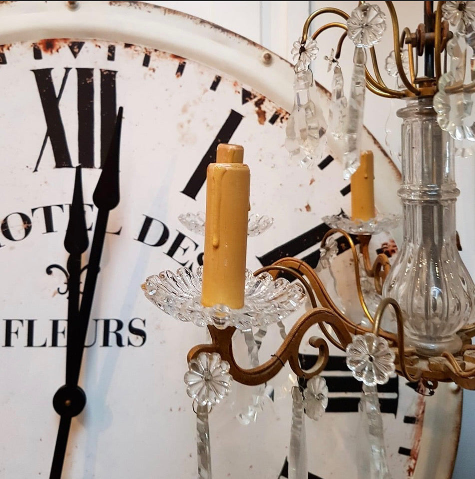 Large French Country Style Clock