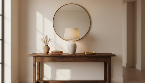How to Style a Console Table: Elegant Ideas for Entryways & Living Spaces
