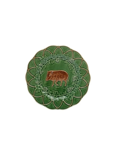 Bordallo Pinheiro Hunting Boar Snack Plate