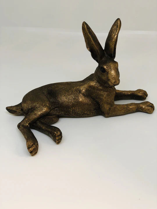 Mini Bronzed Lying Hare