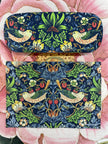 William Morris Strawberry Thief Glasses Case