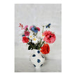 White Blooms Tea Towel
