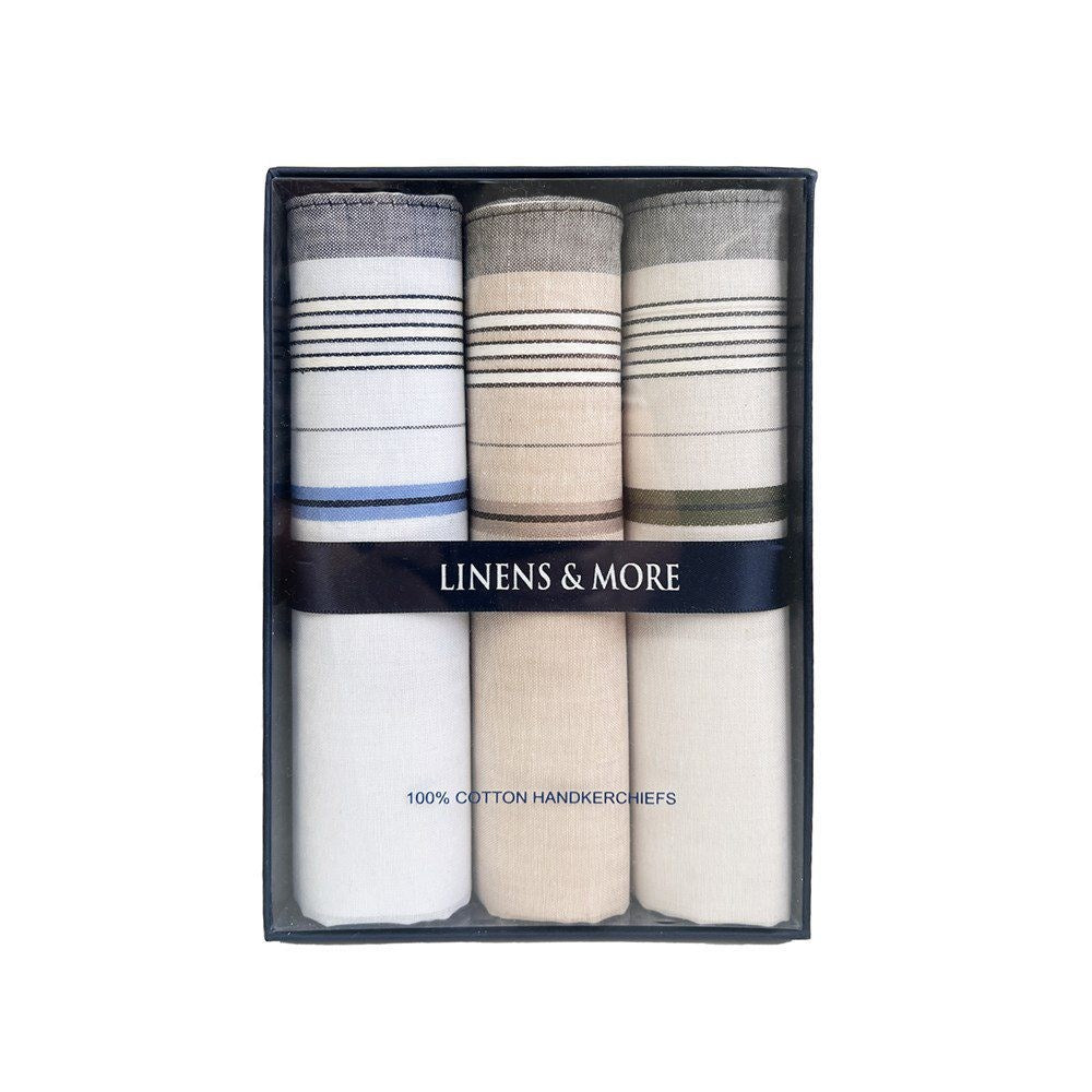 Three Pack Hankies-Various