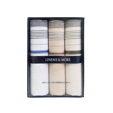 Three Pack Hankies-Various