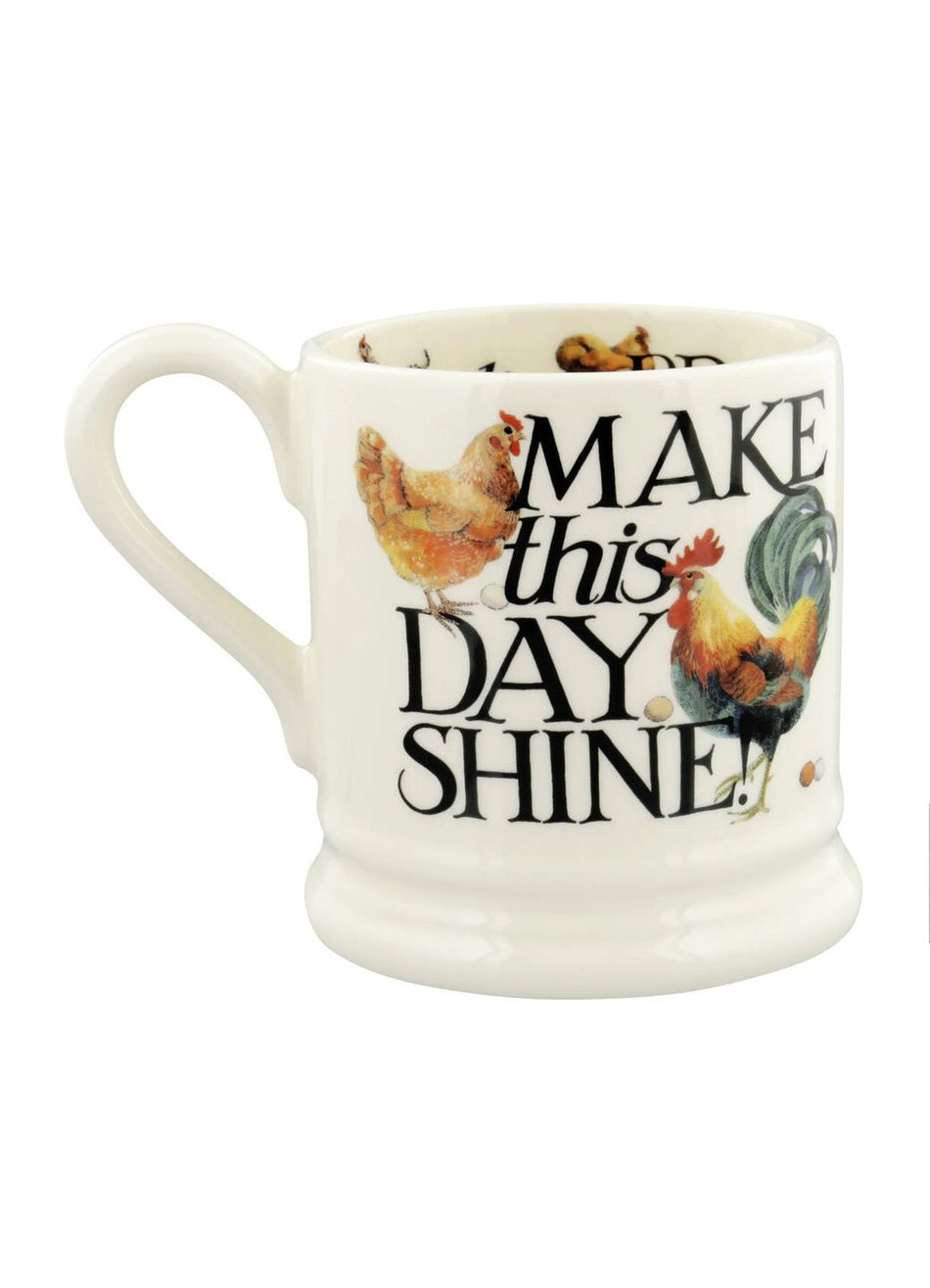 Emma Bridgewater Rise & Shine-Eggs & Toast 1/2 Pint Mug