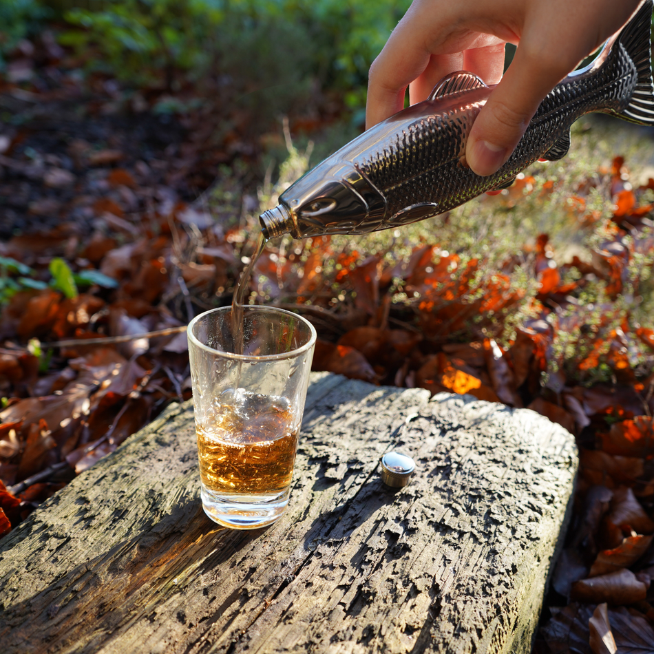 Fish Hip Flask-Great Plains