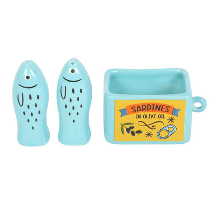 Sardine Salt and Pepper Shakers