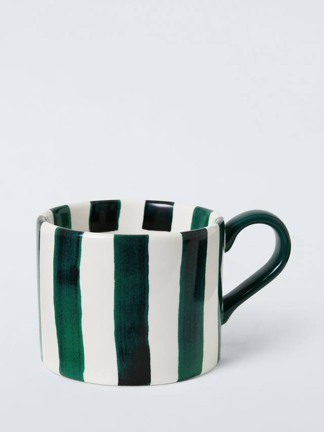 Bia Stripes Mug Green