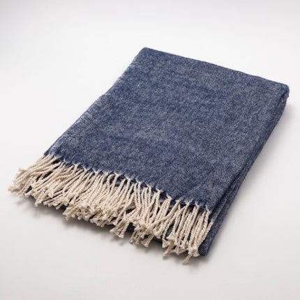 Dark Blue Throw