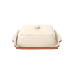 Porto Glazed Terracotta Butter Dish