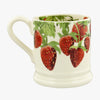 Emma Bridgewater Strawberry French bowl, hand-decorated English earthenware, available in New Zealand