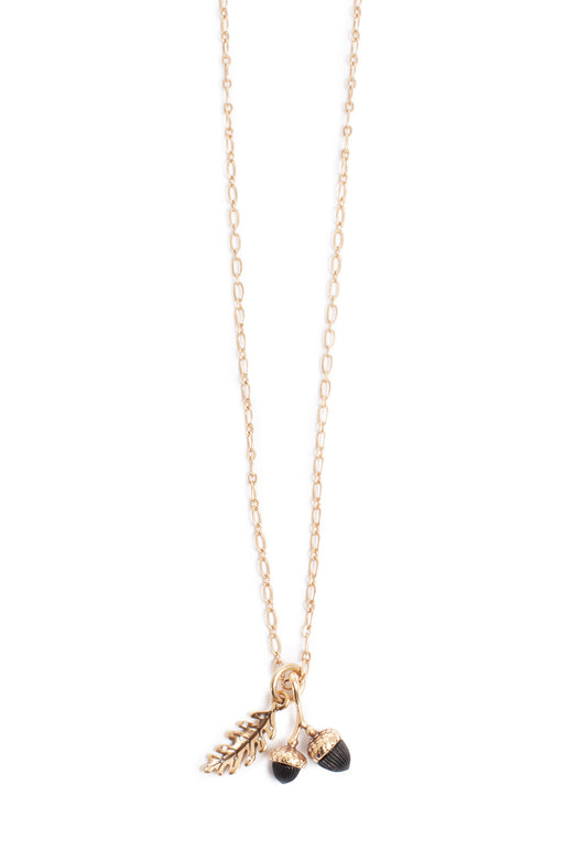 Bunch of Acorns Half Length Necklace by A&C Oslo