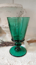 Load image into Gallery viewer, La Rochere Bee Emerald Green Wine Glass