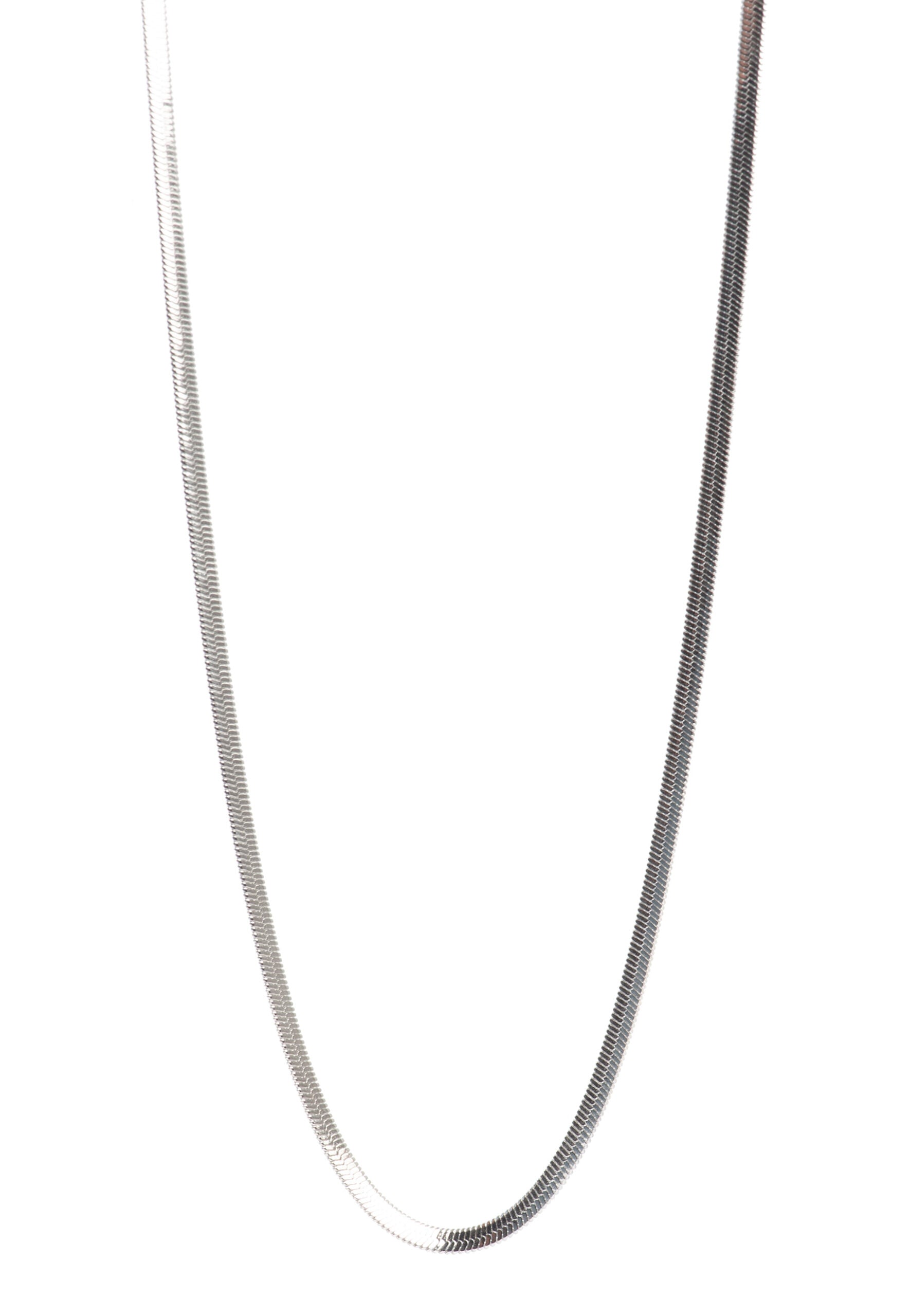 Pure Steel Unisex Snake Chain Necklace by A&C Oslo
