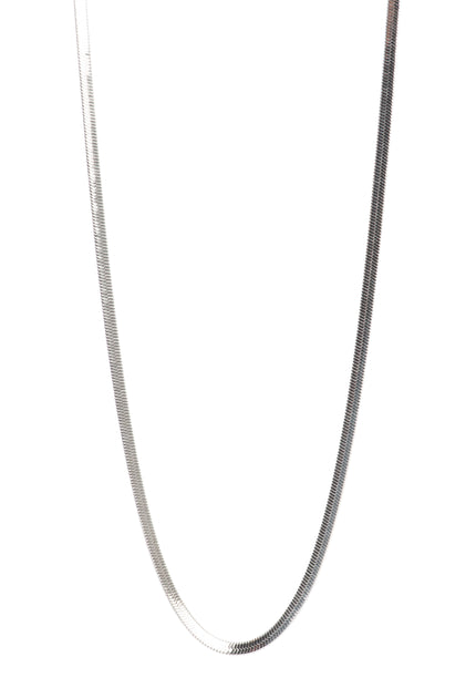 Pure Steel Unisex Snake Chain Necklace by A&C Oslo