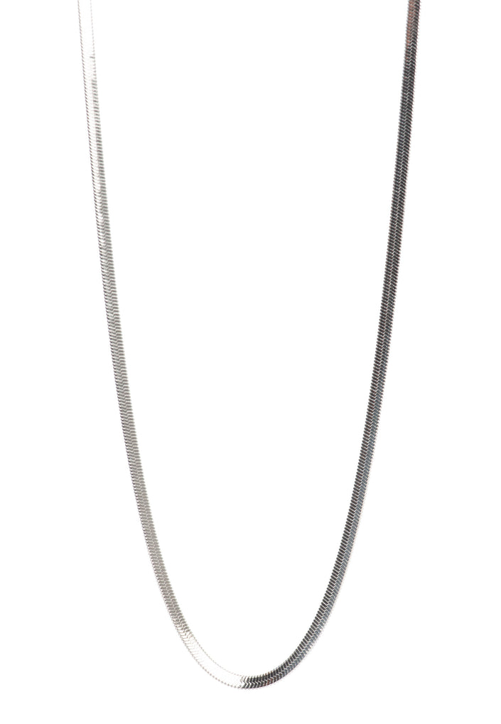Pure Steel Unisex Snake Chain Necklace by A&C Oslo