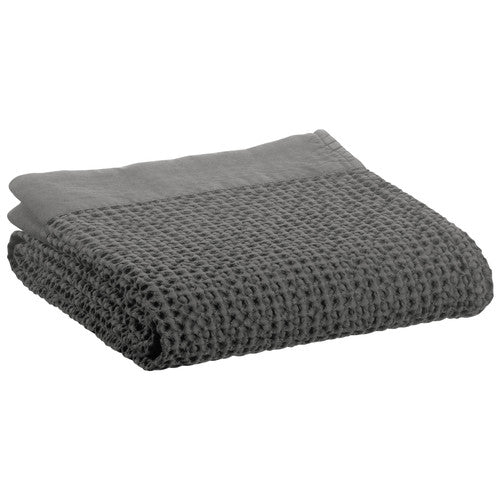 Carbon Nagari Waffle Cotton Bath Towel