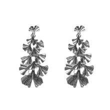 Load image into Gallery viewer, Four Corners Gingko Chandelier Earrings