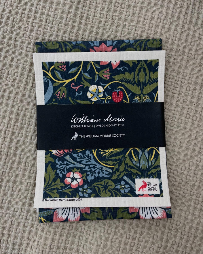 William Morris Kitchen Towel Dish Cloth Set