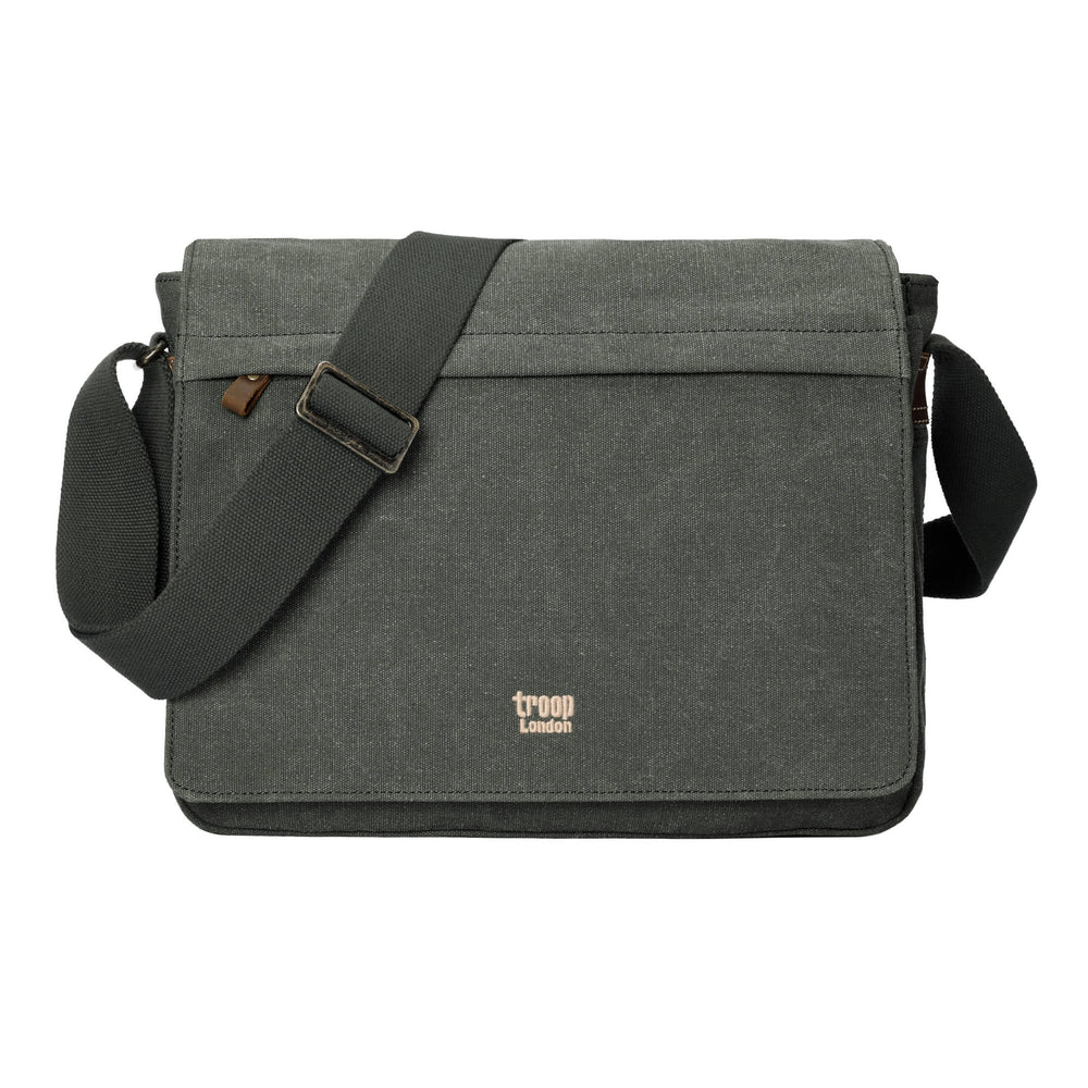 Troop Classic Flap Front Messenger Bag_Green