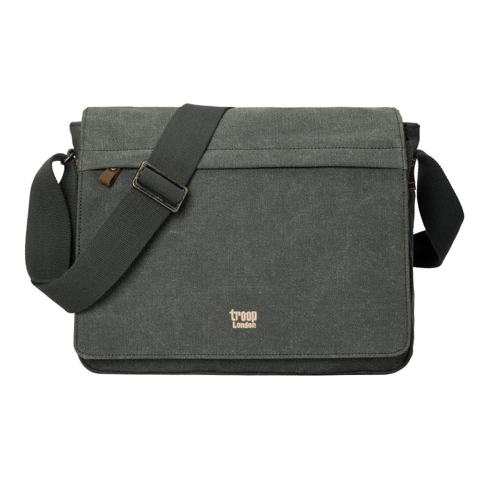 Troop Classic Flap Front Messenger Bag_Green