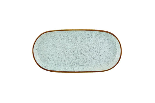 Casa Alegre Turquoise Oval Platter 29.5cm