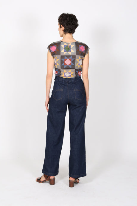 Olga de Polga Peggy Long Jeans - Indigo Wash