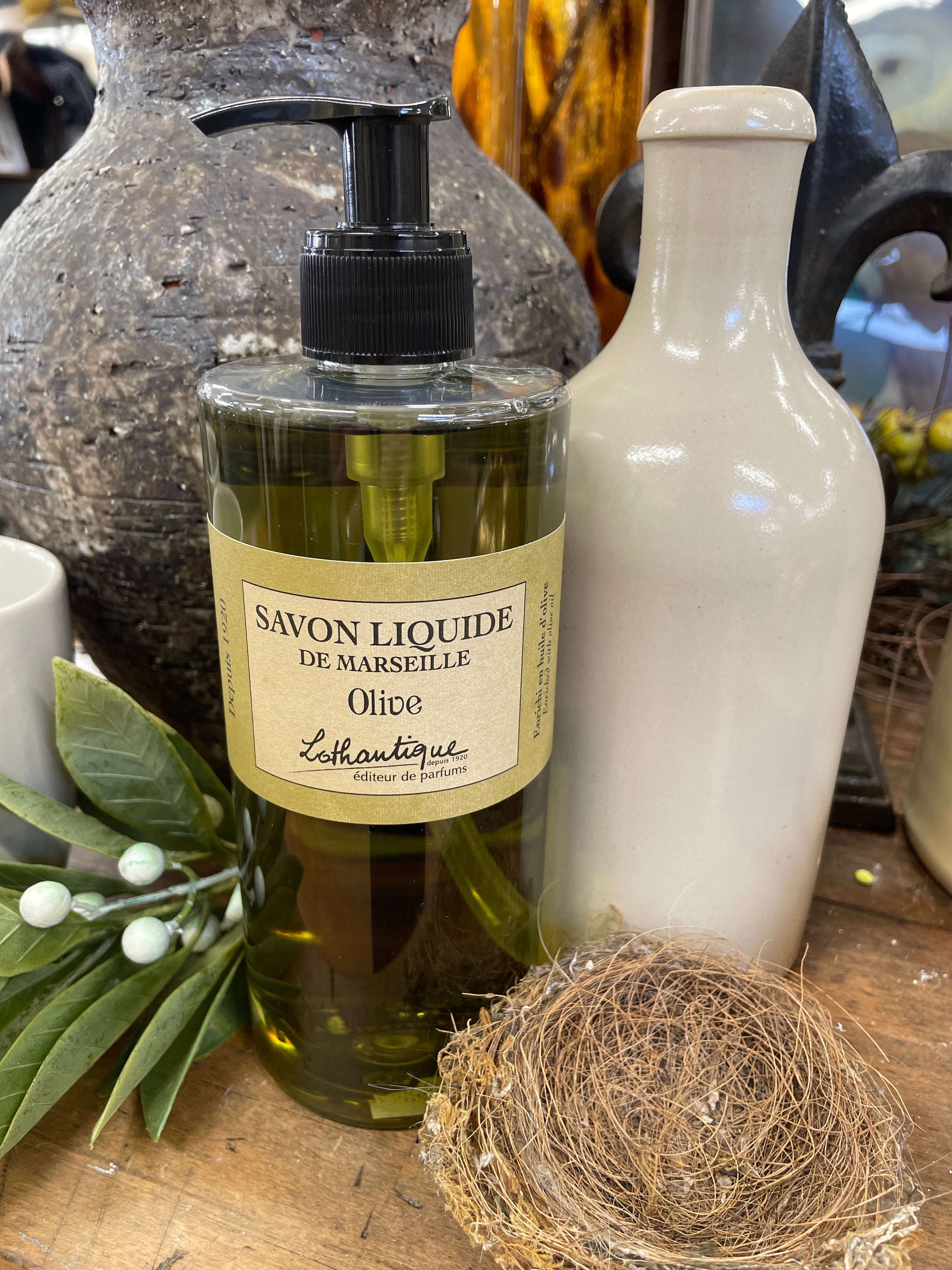 Lothantique Liquid Soap - Olive 500ml