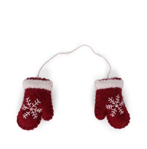 Gry & Sif Red Mittens