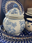 Blue & White Decorative Ginger Jar
